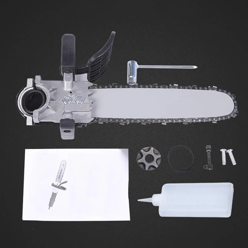 

Electric Woodworking Chainsaw Saw Bracket Change Angle Grinder Set DIY