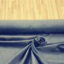 Шелк ткань DUPIONI Ткань для платья детские постельные принадлежности, цвет: серо-голубой, ширина: 112 см, толщина: 14 мм, распродаем Модели 3M,#48, крашенная в пряже