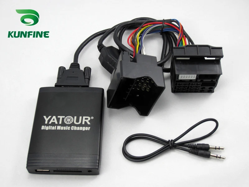 Car Digital Music Changer Adapter Usb Sd Aux Mp3 Interface Car Stereo