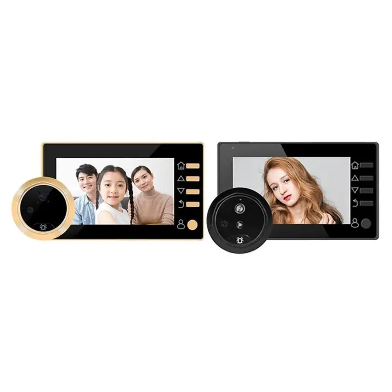 

W10 4.3 inch LCD Digital Doorbell Viewer 145 Degree Door Peephole Camera Video phone for home door doorbell Visual Interphone
