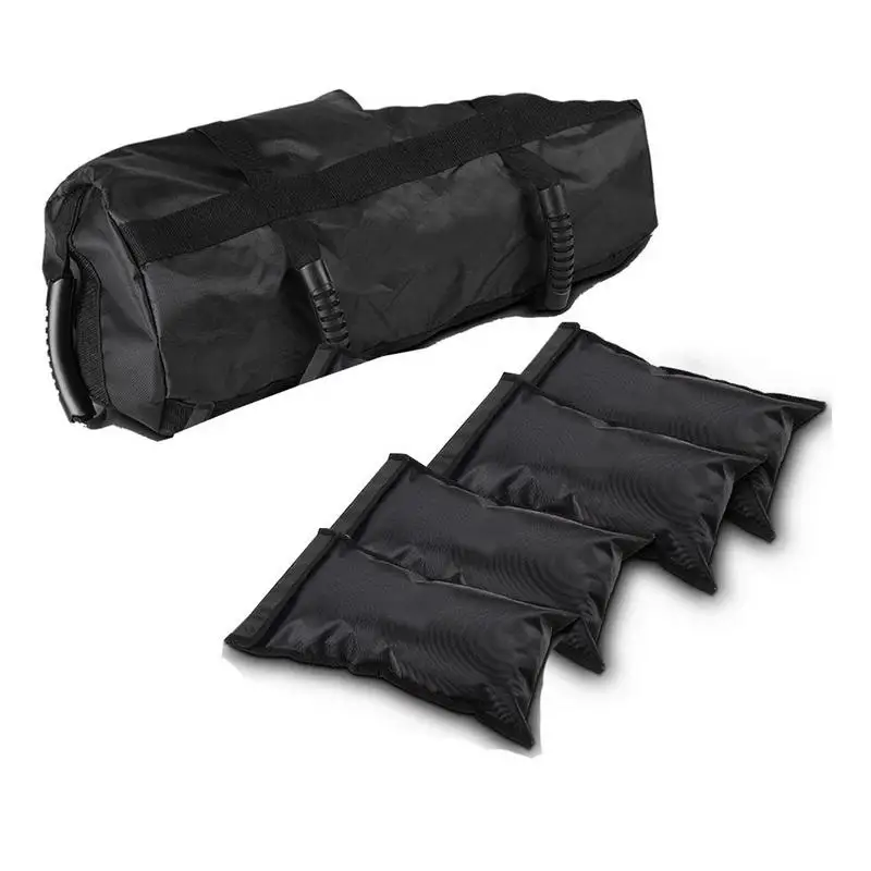 Weightlifting sandbags strength bag fitness sand including inner bag