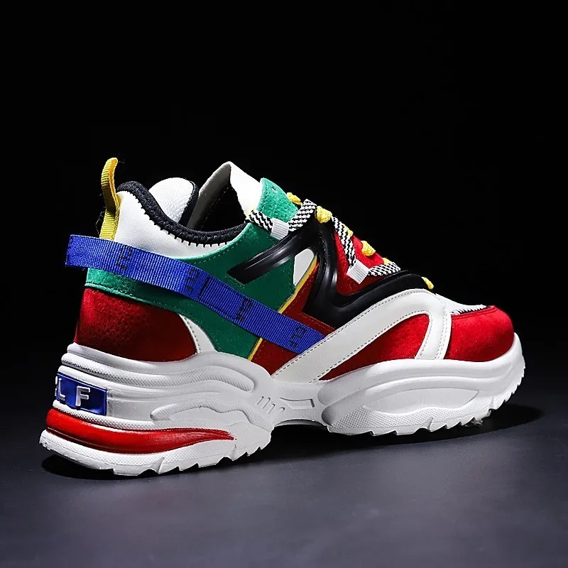 

Outdoors Sport Shoes Height Increasing 6 CM men Running Shoes Professional Sneakers woman Athletic High Heel Cushioning Footwear
