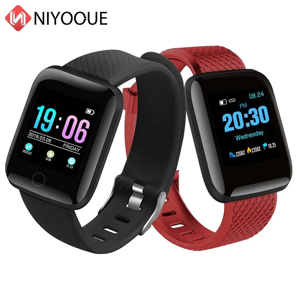 

Smart Bracelet Heart Rate Blood Pressure Oxygen Monitor Ip67 Waterproof Men Women Sport Smart Band Wristbands D13 Color Screen