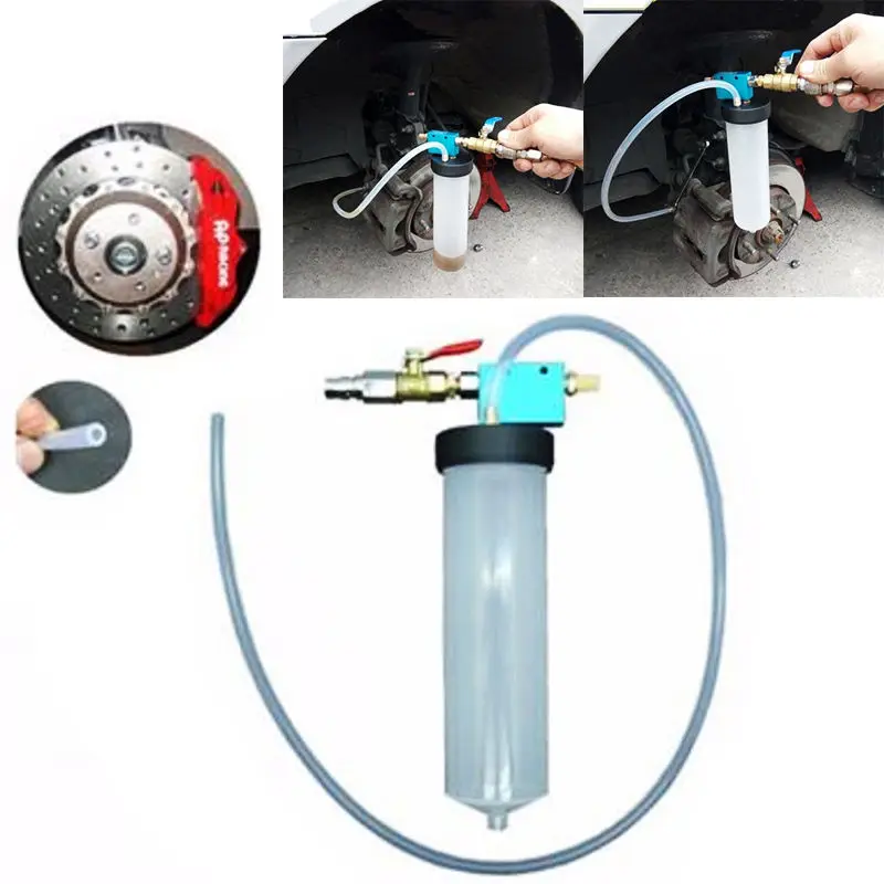 80cm Auto Brake Fluid Replacement Tool Plastic+Metal Pump Oil Bleeder Empty Exchange Equipment Tool fast replace oil/ Empty air