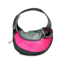 TINGHAO сумка для переноски собак, дорожная сумка на одно плечо, дышащая сетка, удобная передняя сумка-слинг