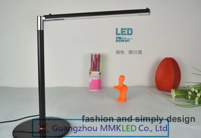 Высокое качество 24 светодиодный настольный светильник настольное Освещение Защита глаз закаленное стекло база USB/AC 110 V-240 V мощность