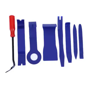 

8Pcs/set Portable Car Stereo Case Installation Car Autoradio Panel Door Clip Panel Trim Dash Repair Pry Screwdriver Removal Tool