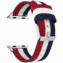 Shellhard 4 Colors Nylon Wrist Band Strap Replacement For Apple Watch Nylon Band For iWatch Apple Watch 3 2 1 38mm/42mm Shellhard 4 Colors Nylon Wrist Band Strap Replacement For Apple Watch Nylon Band For iWatch Apple Watch 3 2 1 38mm/42mm