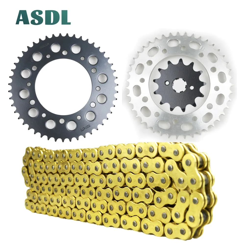 

520 13T 43T Motorcycle Drive Chain and Front Rear Sprocket Set For HONDA CRF230 F CRF 230 2003 2004 2005 2006 2007 2008 - 2018