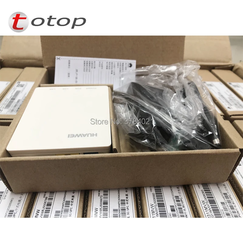 Бесплатная доставка Secondhand HUAWEI Echolife HG8010H Epon терминал ONT Optical onu epon с адаптером plug and
