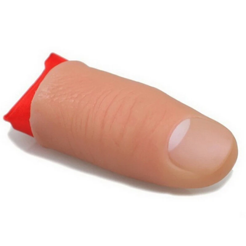 

Magic Props Thumb Tip Trick Rubber Close Up Vanish Appearing Finger Trick Props