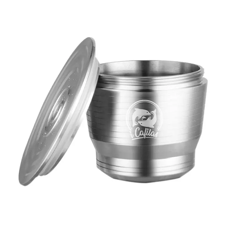 Stainless Steel Refillable Coffee Capsule Filter Reusabl Nespresso Soft Capsules Baskets Coffeeware Coffee Machine Accessories 