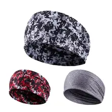 Спортивная повязка на голову для занятий йогой с высокой эластичностью, быстросохнущая лента для волос, мягкая и удобная Нескользящая лента для пота