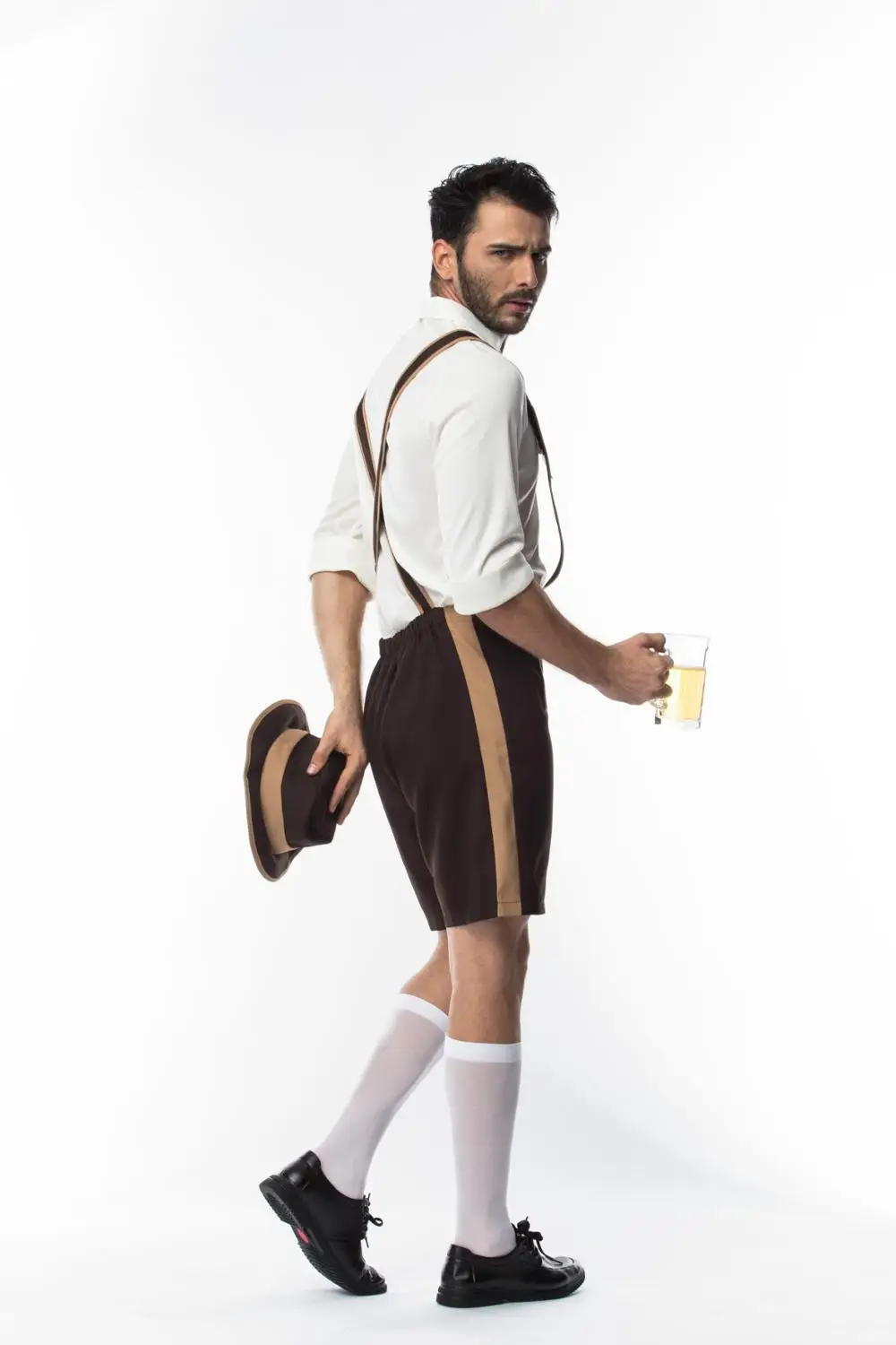 Размер M 3XL костюм для взрослых мужчин октоверфеста Германии футболка Lederhosen