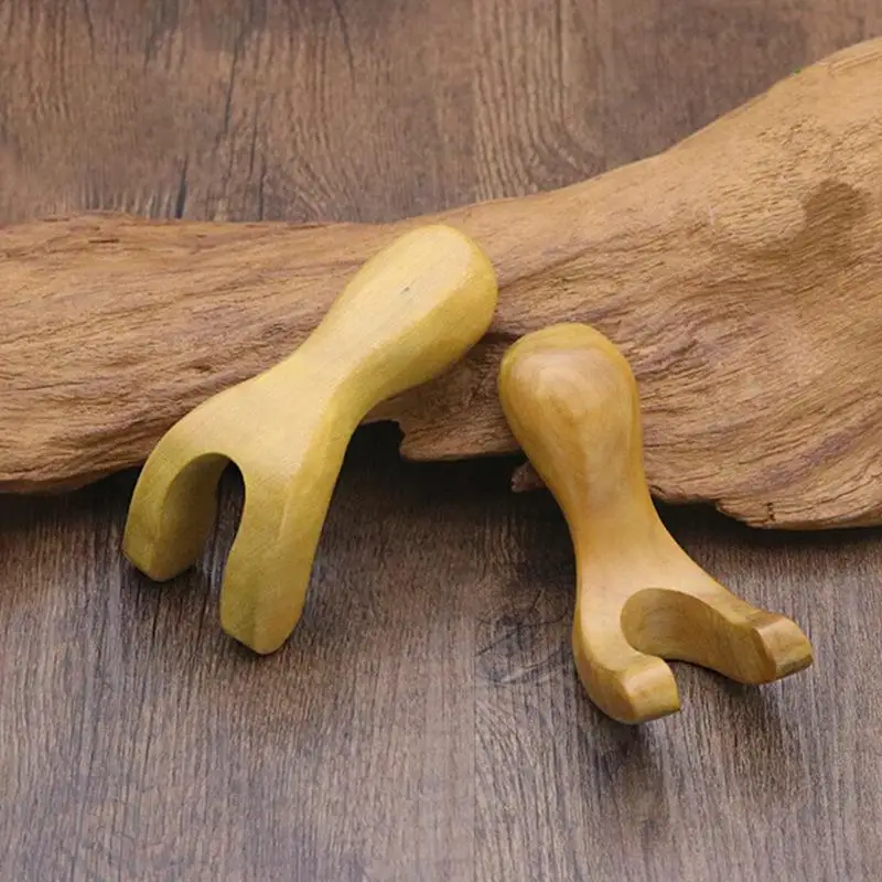 Fragrant Wood Massage Full Body Acupoint Gua Sha Scraping Tool Foot SPA