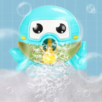 

Hot Cute Fun Bubble Bath Toy Octopus Bubble Machine Kids Swimming Water Toys With Music Wash Play Cartoon Educational Toy