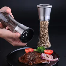 Nordic стиль кухня соль перец шлифовальные станки высокое качество керамика Core Ручной приправа шлифовальные станки вибратор инвентарь для барбекю