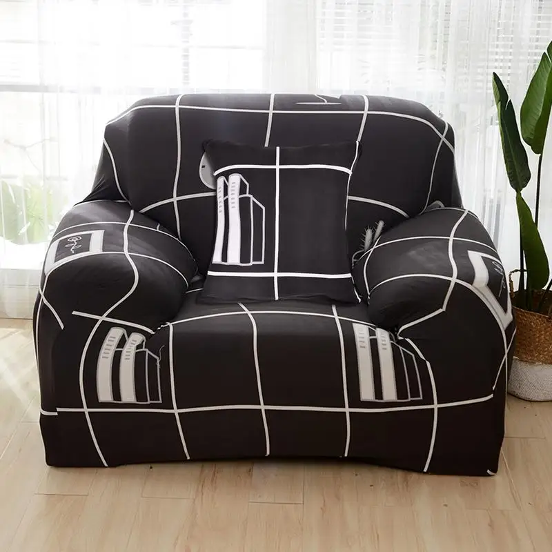 

Slipcover Stretch Four Season Sofa Covers Furniture Protector Ultimate Furniture Couch Cover 1/2/3-seater For L Shaped Sofa