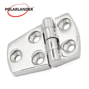 

1 Piece Short Side Door Stamp Hinge 361 Stainless Steel Hardware for Boat Marine Five Holes