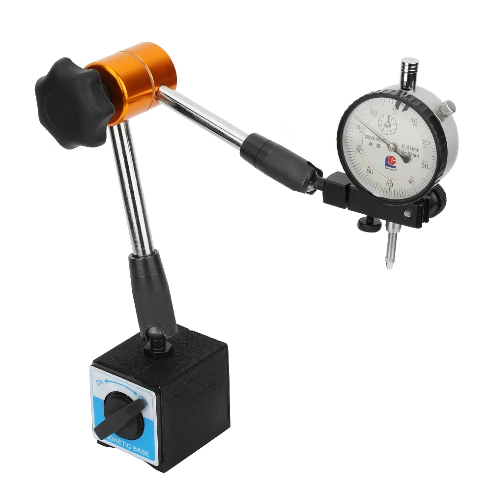 Aluminium Alloy Magnetic Flexible Base Dial Indicator Holder Stand 380mm | Инструменты