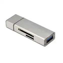 Многофункциональный высокой Скорость USB3.1 Тип-c OTG и SD, карты памяти ридер концентратор карт для телефона, для компьютера