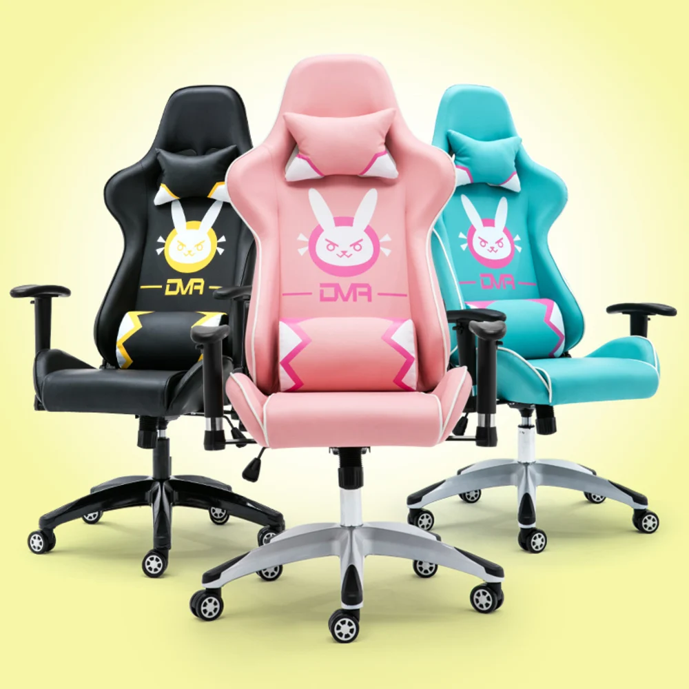 

new Game Home Computer LOL Keep Watch Vanguard DVA Pink Colour Dormitory The Main Sowing Chair