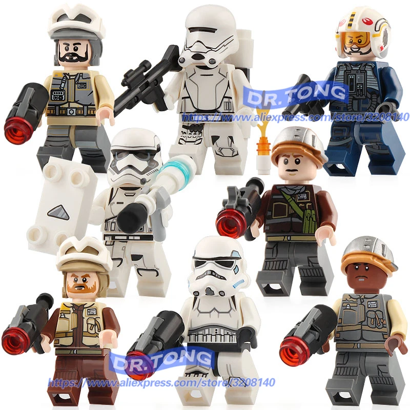 

Single Sale Star War Stormtrooper Rebel Pilot First Order Flametrooper Rebel Troopers Troopers Rebel Troopers Toys C041-047