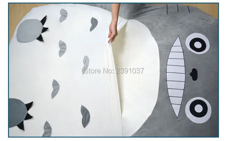 Спальный мешок с рисунком из мультфильма My neighand Totoro 1 5 х2м|Кресла-пуфы| |