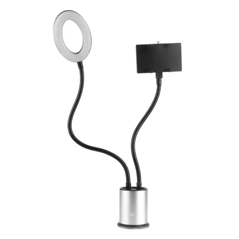 

Cell Phone Holder Stand with Selfie Ring Light Video Light Annular Lamp Flash Light Photographic accessories