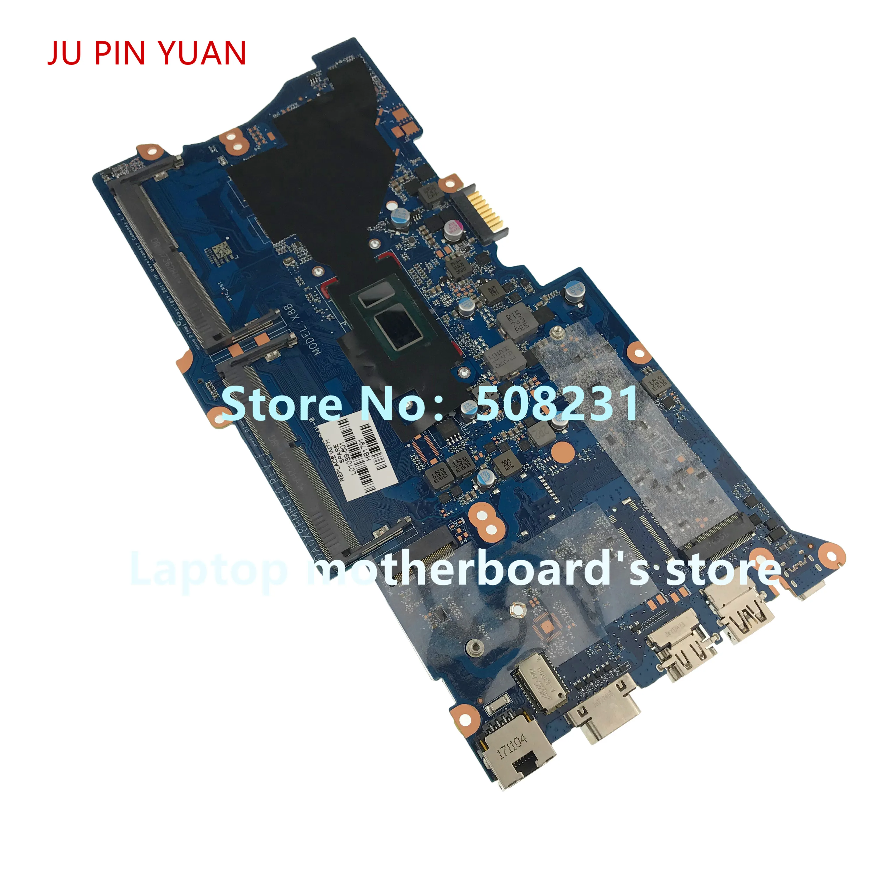 JU PIN YUAN L01039 001 DA0X8BMB6F0 материнская плата для ноутбука HP ProBook 430 G5 440 G5|Материнские
