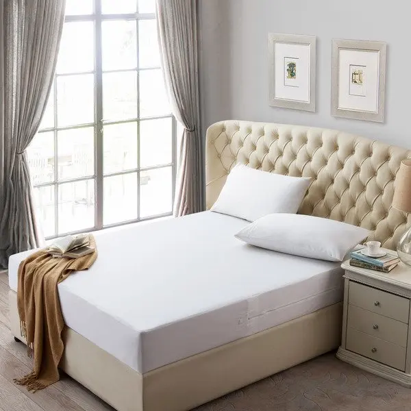 Warmtex السلس سستة غطاء مرتبة للماء ماتريس غلاف من البقة واقية السرير حامي غطاء ل مرتبة رغوية بالكامل Warmtex السلس سستة غطاء مرتبة للماء ماتريس غلاف من البقة واقية السرير حامي غطاء ل مرتبة رغوية بالكامل