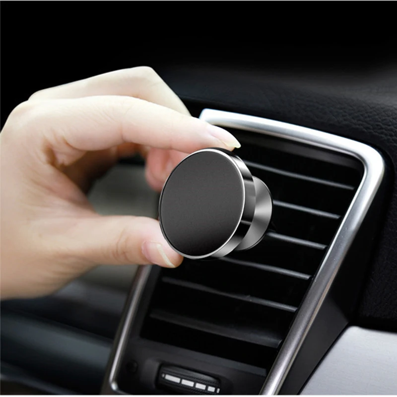 Metal Car Air Vent Support Magnetic Universal Mobile Phone Holder Stand Mount For iPhone X Xiaomi Magnet Cellphone Accessories