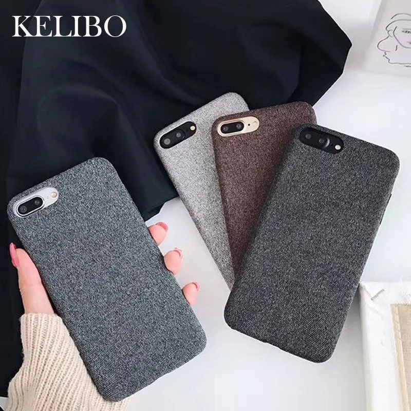 

Plush Fabrics Phone Case For Apple iPhone X XS Max XR 8 7 6s 6 Plus Warm Plush Fashion Soft Color Back Cover Cases Capa Fundas