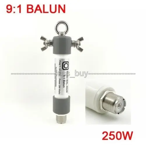 1:9 balun 250 Вт SSB PEP 350 1-54 МГц короткая волна Balun HAMLong провод HF антенна балун радио QRP |