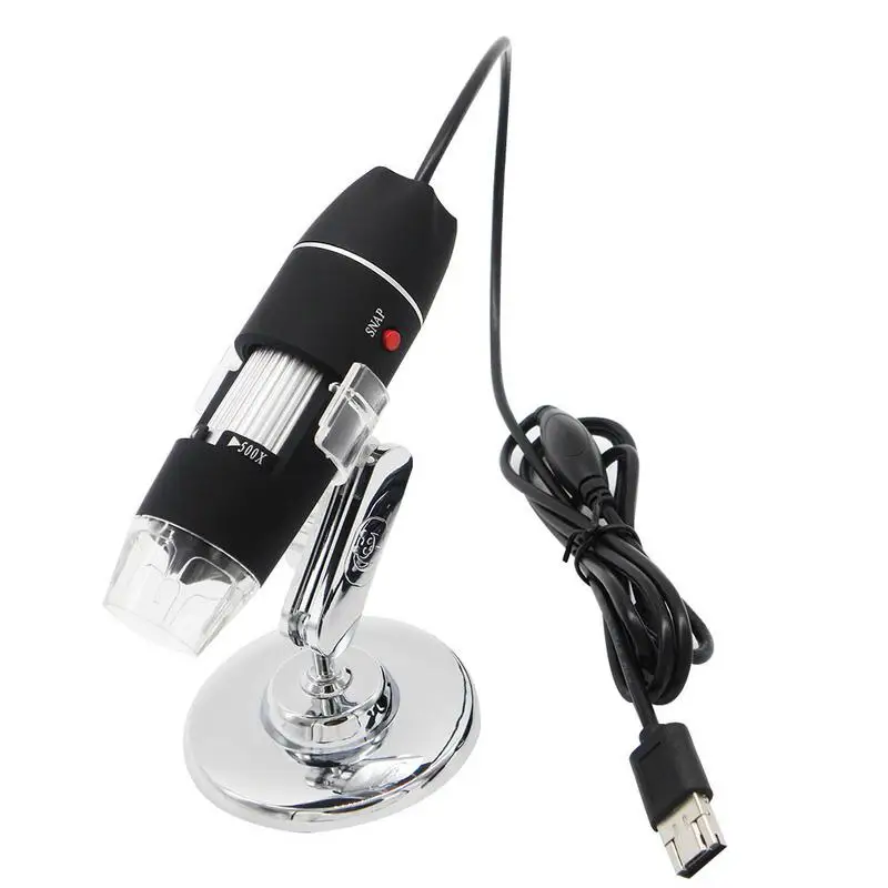 

2018 50X To 500X 1600X USB LED Digital Electronic Microscope Magnifier Camera Practical Camera Microscope Endoscope Magnifier