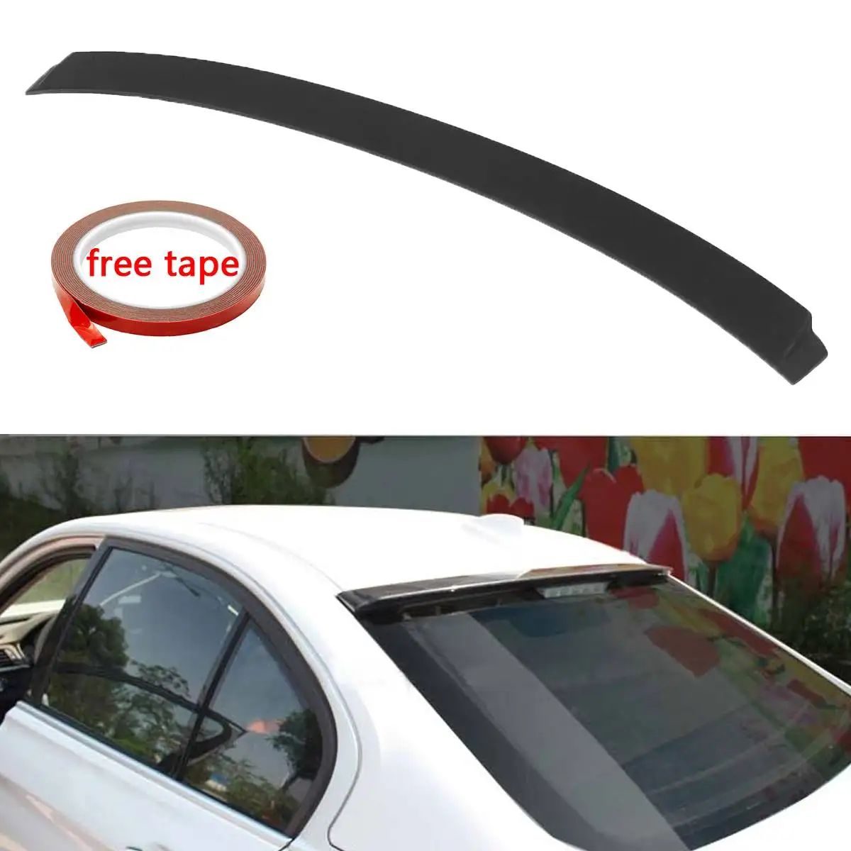 

1x New Car Rear Roof Trunk Spoiler Wing For BMW 3 SERIES F30 F80 Rear Trunk Wing Spoiler ABS Plastic