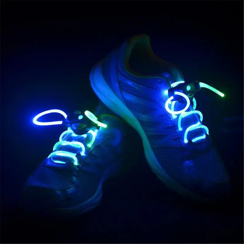 

Multi-Color Neon LED Shoe Laces Shoes Strap Glow Stick Light Shoelaces Accessories Holiday Party Decoration