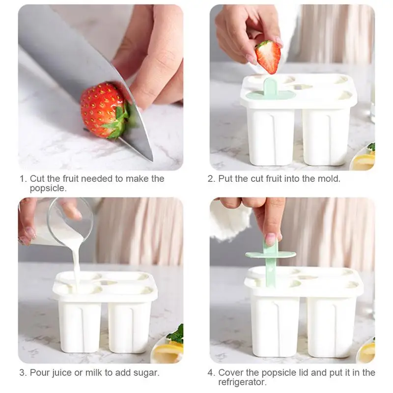 Форма для мороженого инновационный кубик домашняя коробка летняя DIY Бытовая