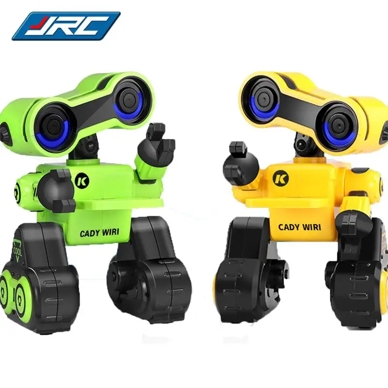 

JJRC R13 CADY WIRI Smart RC Robot Programmable forTouch Control Voice Message Record Sing Dance Toy For kid Children Gift
