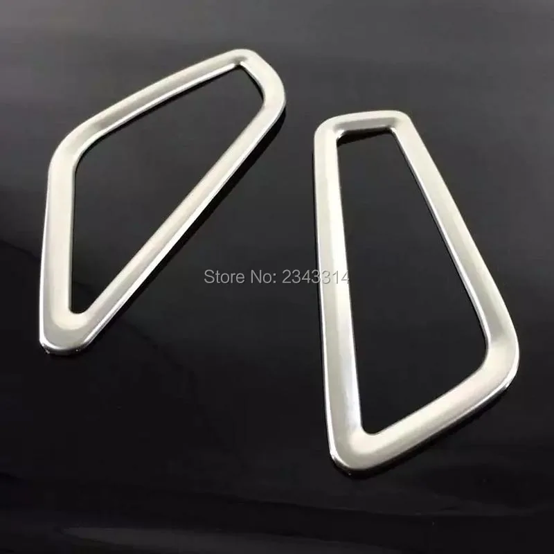 Для Hyundai Elantra 2017-2019 нержавеющая Передняя панель кондиционера AC Vent Outlet Обложка
