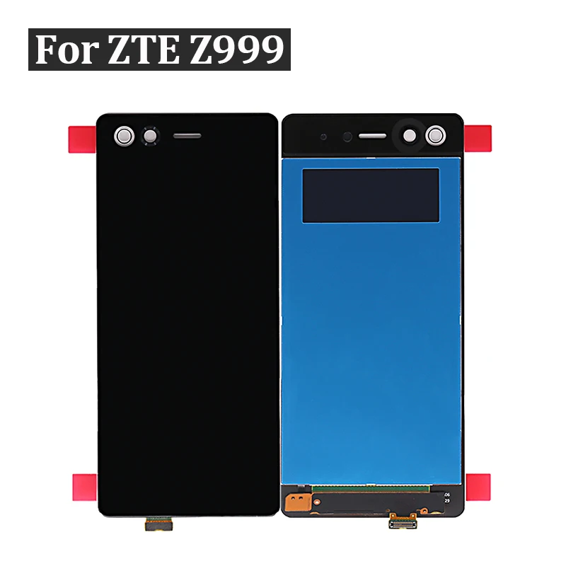 Для ZTE Z999 ЖК дисплей сенсорный экран дигитайзер Senor сборка для Axon M 5 2 &quotчерный