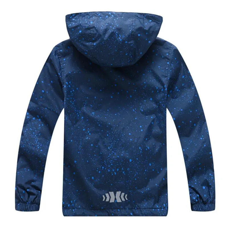 Boys Jackets 2019 Spring Kids Boy Outerwear Waterproof Windproof Hoodie Sport Jackets For Children's Polar Fleece Warm Coats