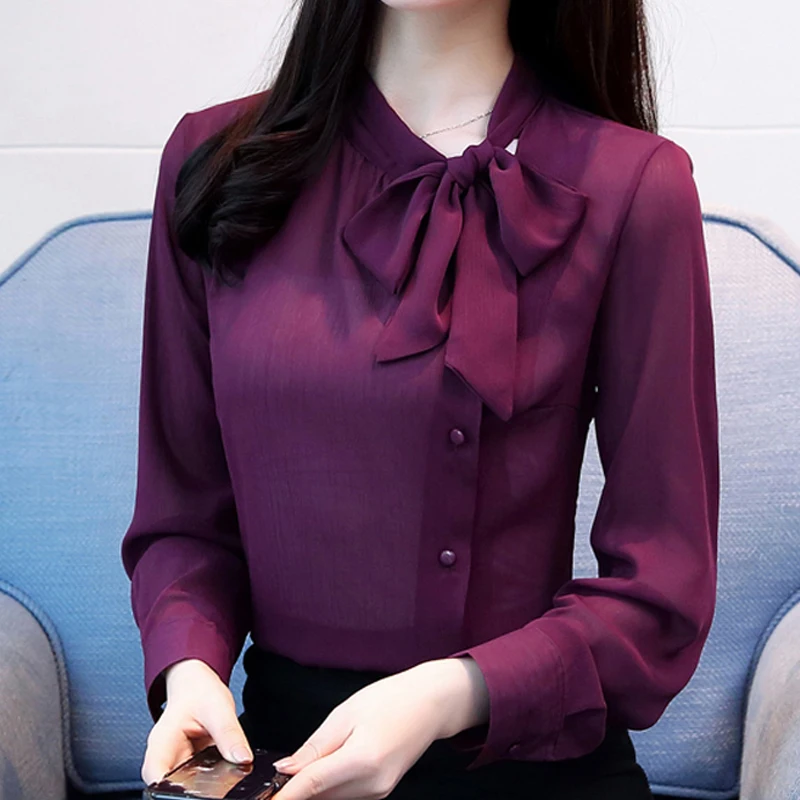 Элегантная модная шифоновая блузка, осень Кружевная блузка с рюшами, Женская открытая черная блузка с цветочным рисунком, женские топы 911B