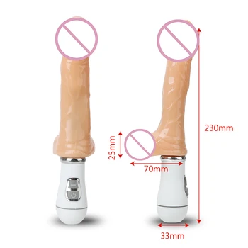 VATINE Realistic 12 Mode Ejaculating Dildo Vibrating Penis Squirting Cock Masturbation Sex Toys for Woman Dropshipping 6