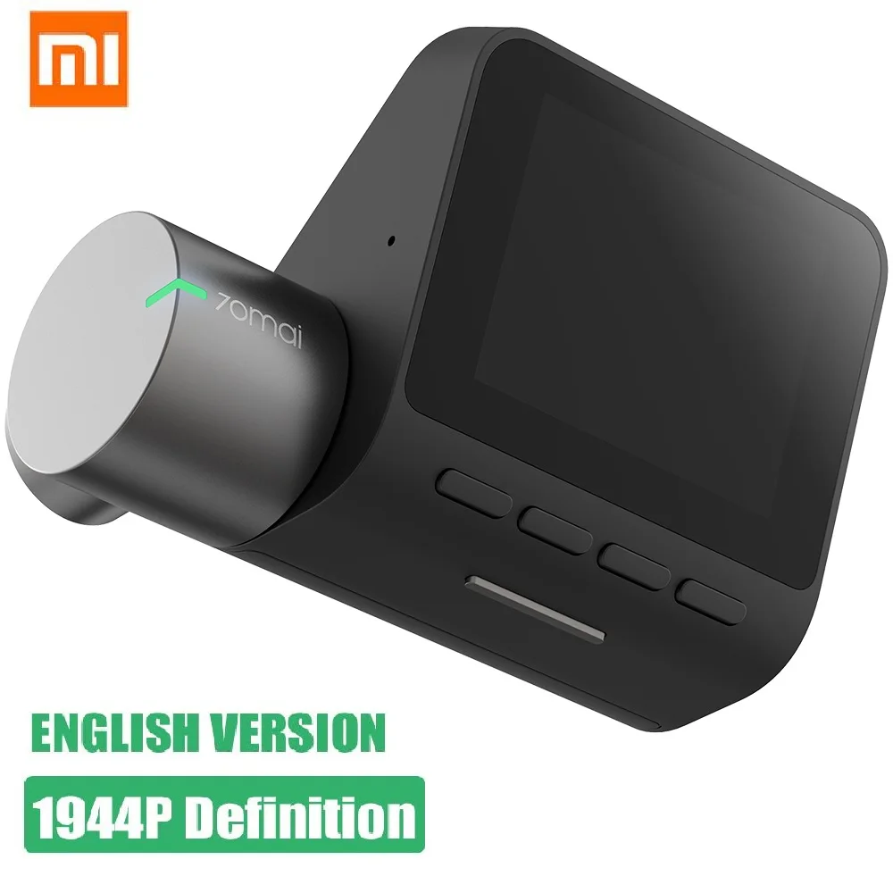 

Xiaomi 70mai Dash Cam Pro 1944P HD Car DVR Camera Voice Control 140 Degree GPS Wifi Night Vision FOV Function Parking Monitor