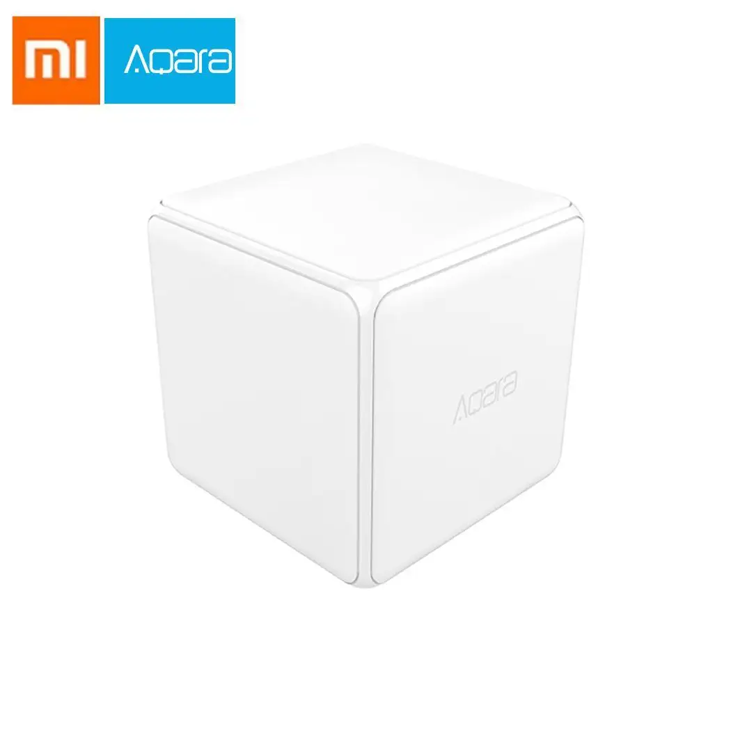 

Original Xiaomi Aqara Magic Cube Controller Home Smart Device Zigbee Version Gateway Cube Controller Work with Mijia Home App