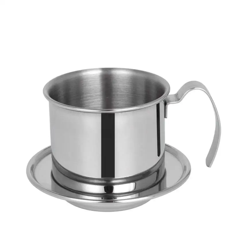 

one person Capacity Stainless Steel Vietnam Coffee Drip Filter Coffee Maker Dripper Pot coffee machine cafetera espresso cups