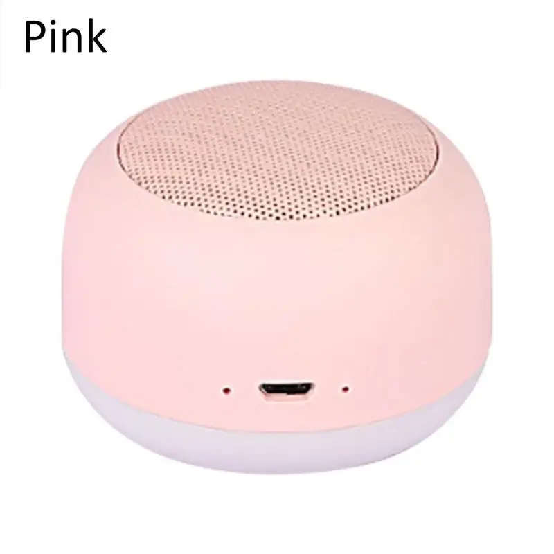 

2019 New Wireless Mini USB Outdoor Portable With Magnetic Small Stereo Magnetic Lamp Light Bluetooth 5.0 Pretty Speakers Phone C