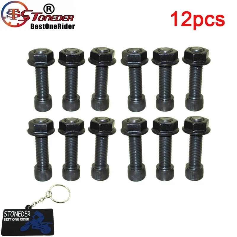 Стоундер 5/16-24x1 25 &quot1-1/4&quot колеса болт фланец гайка для гонок Go Kart Cart | Автомобили и