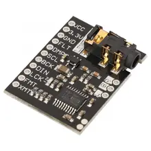 Светодиодный модуль потолок освещение источник PCM5102A цифровой аудио вход декодер DAC доска 24bit плеер модуль для Raspberry Pi